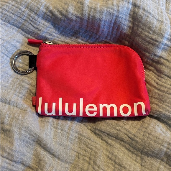 Lululemon pink small wallet - Picture 1 of 3